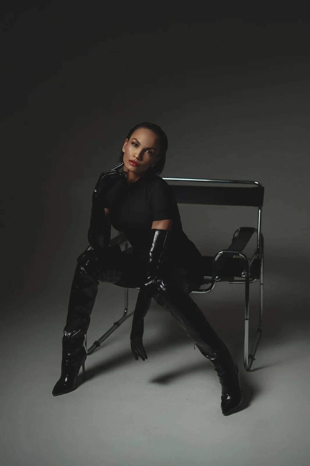 Людмила на фотосессии